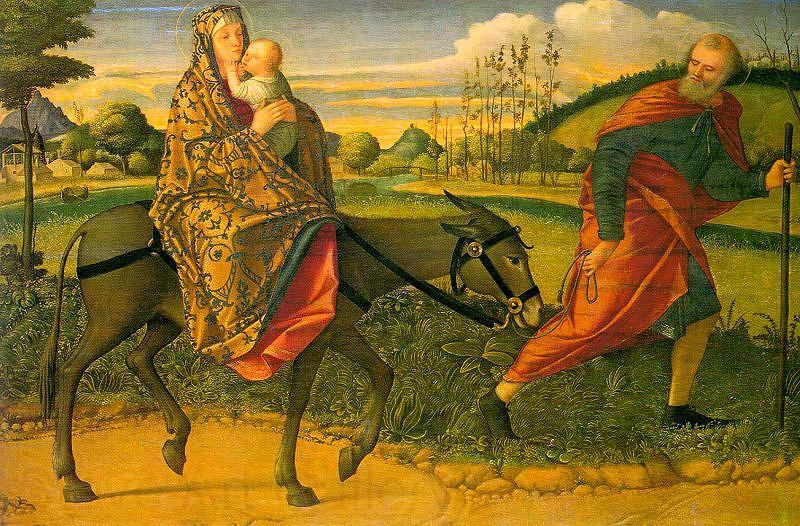 Vittore Carpaccio The Flight into Egypt France oil painting art